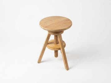 IKEA - Kruk - Hout - Verstelbare draaikruk