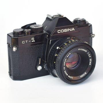 Cosina CT-1 + Riconar 2,2/55mm + Cosina 3,5-4,5/35-70mm MC, Nieuw