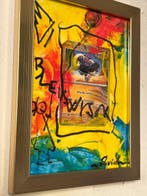 David Harianna (1978) - Esclusiva Opera dArte Pop Art: Gold, Nieuw