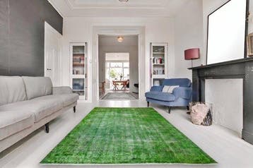 Groene vintage - Vloerkleed - 275 cm - 160 cm -, Huis en Inrichting, Nieuw