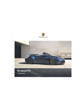 2020 PORSCHE 911 CARRERA S HARDCOVER BROCHURE ENGELS, Ophalen of Verzenden