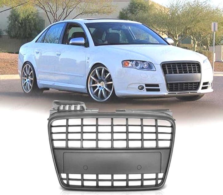 CALANDRE AUDI A4 B7 04-09 LOOK S LINE NOIR, Auto-onderdelen, Carrosserie, Verzenden