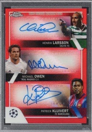 2022 Topps Larsson - Owen - Kluivert #PF-LM - Autograph -, Collections