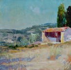 Ange Jacques Supparo (1870-1948) - Mas en Provence