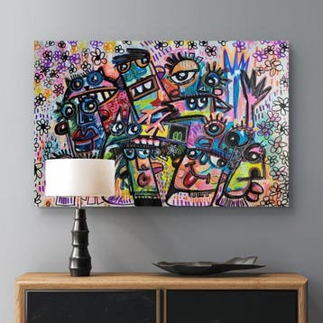 Denis OSSO (1965) - Sunny day XXL - unique original - fait, Antiek en Kunst