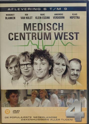 Medisch centrum west 4 afl 6 -9 (dvd tweedehands film), Ophalen of Verzenden, Nieuw in verpakking