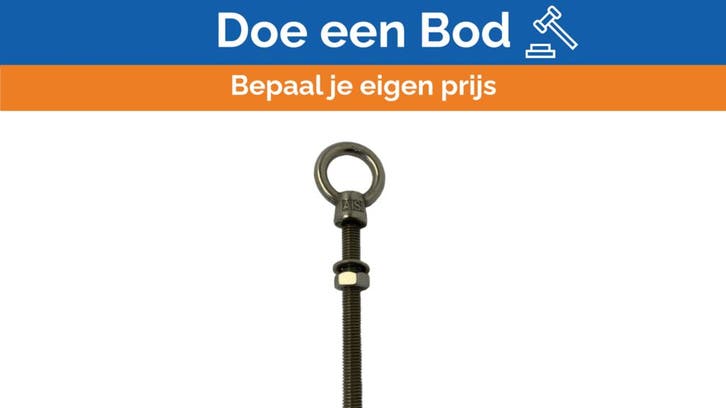 Bieden: Lewmar M10 x 100mm Stainless Steel Eye Bolt, Sports nautiques & Bateaux, Voiles & Accessoires de voile, Enlèvement ou Envoi