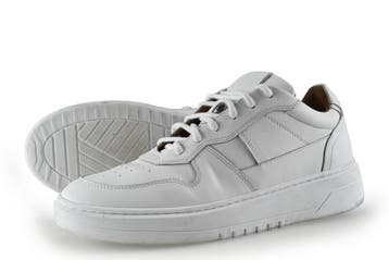 Nelson Sneakers in maat 42 Wit, Kleding | Heren, Verzenden, Wit, Zo goed als nieuw, Sneakers