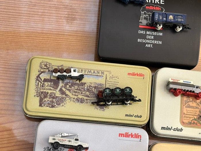 Märklin Z - Wagon de marchandises pour trains miniatures (5), Hobby & Loisirs créatifs, Trains miniatures | HO