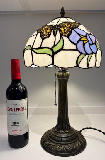 Style Tiffany - Lampe de table - dans lesprit de lArt, Antiquités & Art