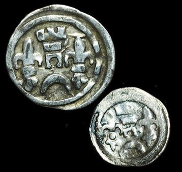 . Europa, Hongarije Béla IV (1235-1270)- Silver Denar and