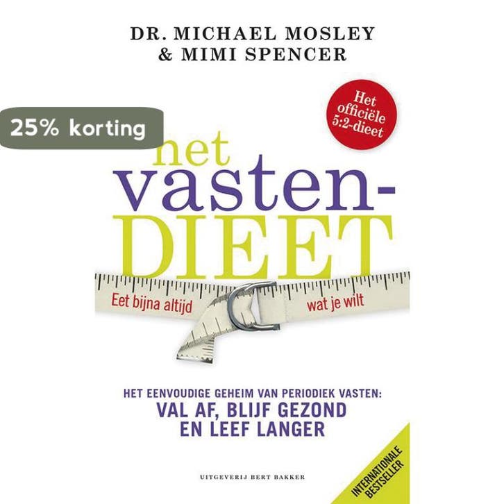Het vastendieet 9789035140066 Michael Mosley, Boeken, Kookboeken, Zo goed als nieuw, Verzenden