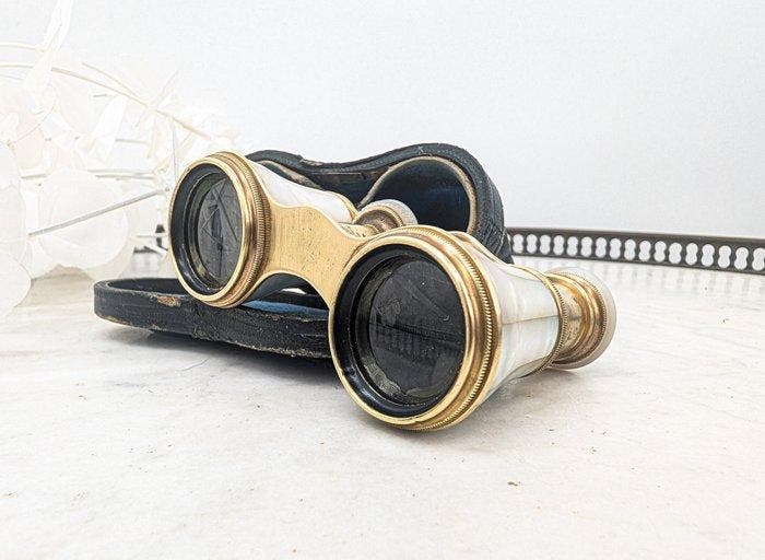 Toneelkijker - Magnifique Jumelles Napoléon III Modèle, Antiquités & Art, Antiquités | Autres Antiquités