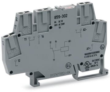 24V DC Relaismodule Met Statusindicator 6mm - 859-304, Verzenden, Nieuw
