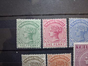 Britse Gemenebest - Trinidad, Queen Victoria, Partij, Gestempeld