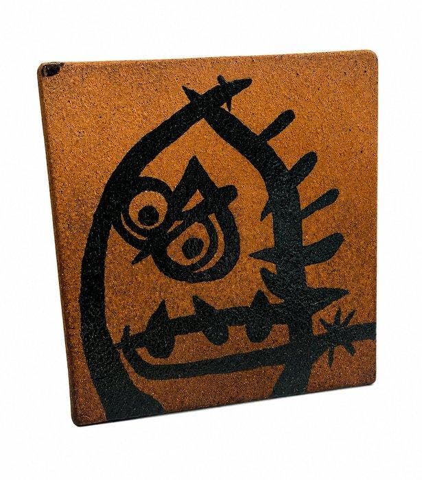 Joan Miro (1893-1983) - Plaque, Miró Artigas n.378, Antiquités & Art, Antiquités | Autres Antiquités