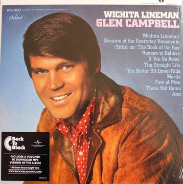 Glen Campbell - Wichita Lineman, Cd's en Dvd's, Verzenden, Gebruikt