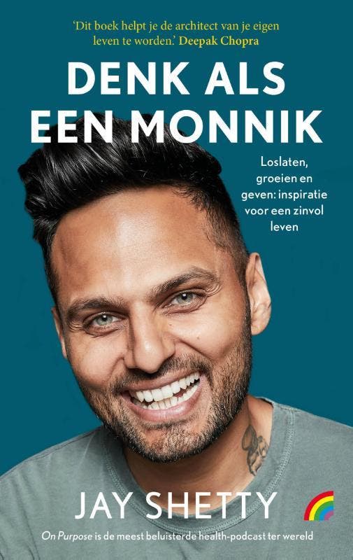 Denk als een monnik 9789041715760 Jay Shetty, Boeken, Psychologie, Gelezen, Verzenden
