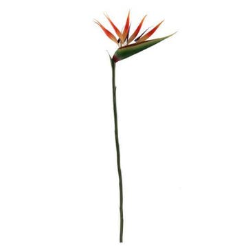 Strelitia paradijsvogelbloem oranje zijdenbloem 90 cm per, Maison & Meubles, Accessoires pour la Maison | Plantes & Fleurs artificielles