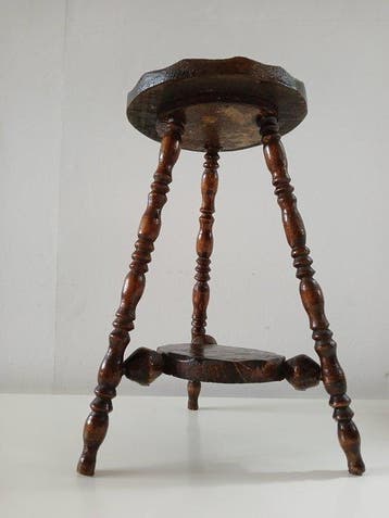 Table à plantes - Chêne - Antiquité