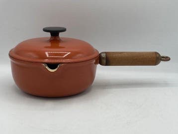 Le Creuset - Enzo Mari - Braadpan - Nr. 17 - bron, Emaille