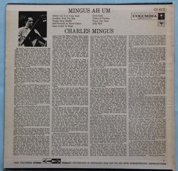 Charles Mingus - Mingus Ah Um - LP - Stereo, Heruitgave -, Nieuw in verpakking