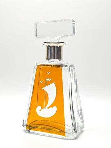 Åfors, Gustaf Dahlgren & Co - Karaf - Kristal, .830 zilver