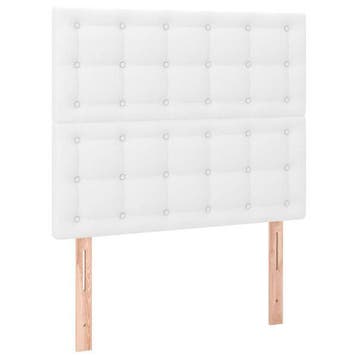 2 Tetes de lit 90cm Blanc - Jusqua epuisement -50%, Verzenden, 90 cm, Klassiek