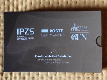 Italië, San Marino, Vaticaan. 0,75 Euro 2026 Cantico delle