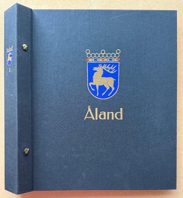 Aland 1984/2015 - Verzameling in 2 Davo Albums, Gestempeld