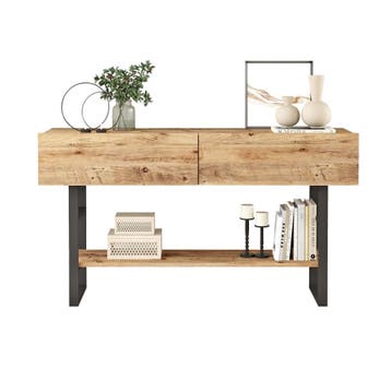 Evila Originals Consoletafel - Bijzettafel - Outlet, Verzenden, Gebruikt, Hout, 60 cm of meer