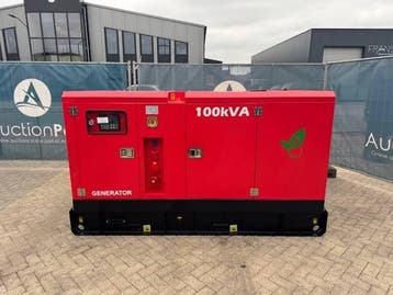 Veiling: Generator Ricardo GF2-W100 Diesel 100kVA 2026 Nieuw, Ophalen