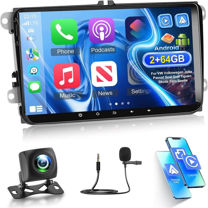 VW Android 15 Radio 9 | Tweede kansje | OP = OP (autoradio), Auto diversen, Autoradio's, Nieuw, Verzenden