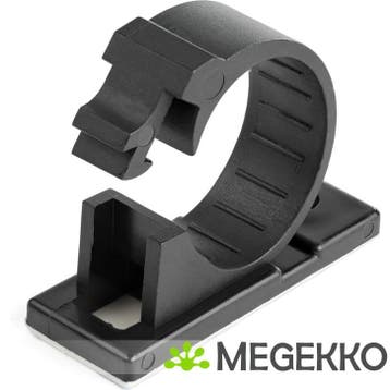 StarTech.com 100 Zelfklevende Kabelmanagement Clips, 17mm,, Verzenden, Nieuw