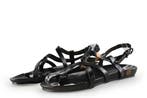 Fred de La Bretoniere Sandalen in maat 36 Zwart, Verzenden, Zwart, Zo goed als nieuw, Sandalen of Muiltjes