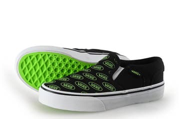 Vans Instappers Jongens in maat 31 Zwart, Kinderen en Baby's, Jongen of Meisje, Schoenen, Zo goed als nieuw, Vans