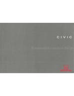 1998 HONDA CIVIC INSTRUCTIEBOEKJE FRANS
