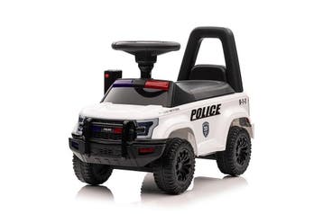 Politie loopauto met sirene lichten en een echte Walkie Talk, Ophalen of Verzenden, Nieuw