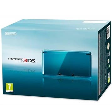 Nintendo 3DS Aqua Blauw in Doos (Nette Staat), Games en Spelcomputers, Spelcomputers | Nintendo 2DS en 3DS, Ophalen of Verzenden