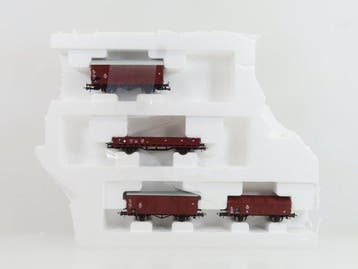 Roco H0 - 51318 - Modeltrein goederenwagonset (4) - 4x