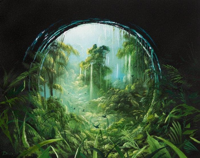 Adam Burczyc - JUNGLE 2026, Antiek en Kunst, Kunst | Schilderijen | Modern