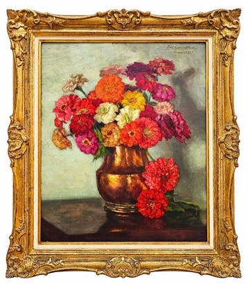 Luis García Oliver (1907-1977) - Still Life with Flowers