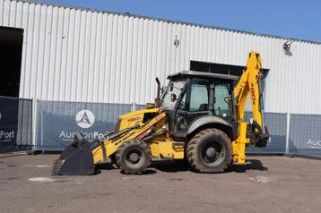 Veiling: Graaf-laadcombinatie New Holland B80B-SS Diesel 201, Zakelijke goederen, Ophalen