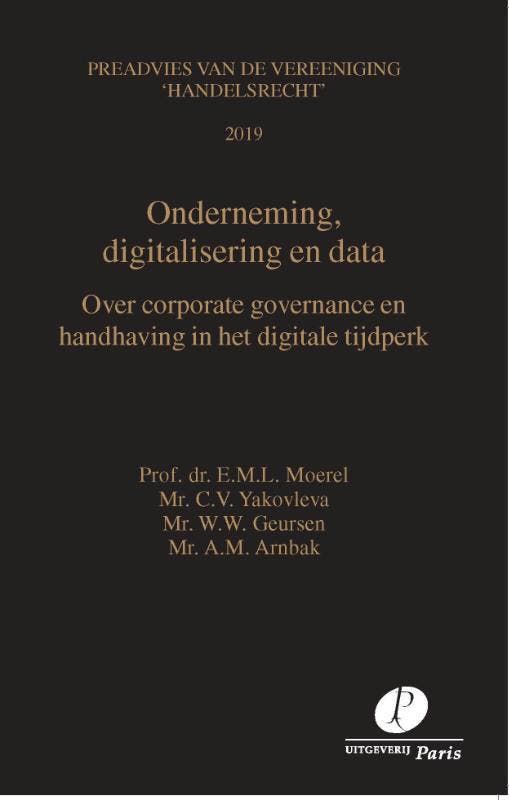 Onderneming, digitalisering en data / Preadviezen, Boeken, Wetenschap, Zo goed als nieuw, Verzenden