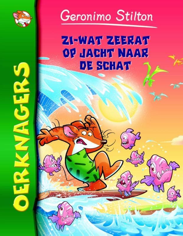 De verloren schat van Zi-Wat Zeerat / Geronimo Stilton-reeks, Livres, Livres pour enfants | Jeunesse | Moins de 10 ans, Envoi