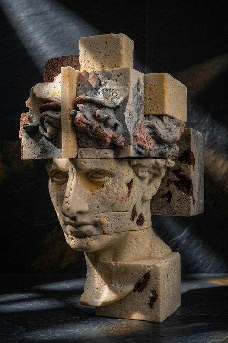Matteo Ciffo - Frammenti - Eracle, Antiek en Kunst, Kunst | Designobjecten