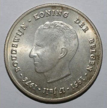 Belgique Belgie 250 Francs 1976 Baudouin Flaemische Legende, Verzenden