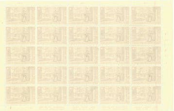 Zwitserland 1949 - 1949 Pro Patria volledig vel met rode