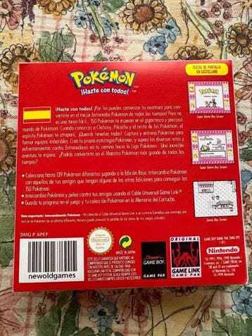 Nintendo - Gameboy Classic - Pokémon Edición Roja -, Nieuw