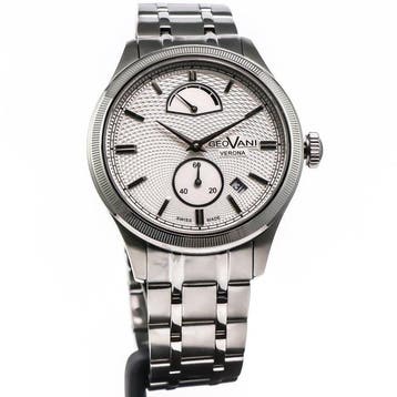 GEOVANI - Verona Swiss Automatic Watch - GORA599-SS-1 - Sans